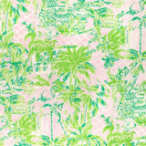 Lee Jofa PALM BEACH PINK/GREEN Fabric