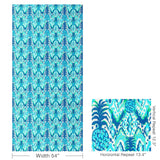 Lee Jofa TROPI CALL ME NAVY/SEA Fabric