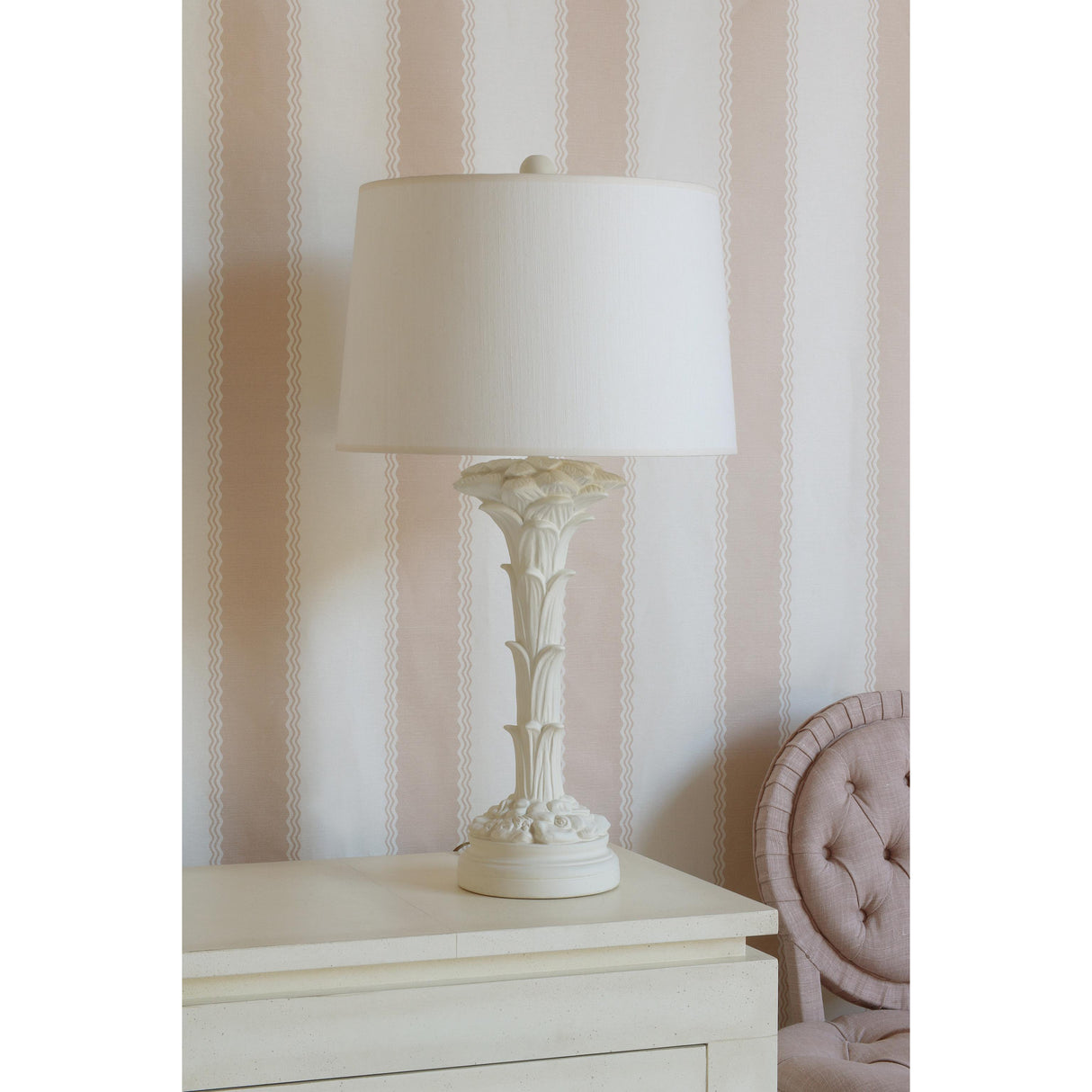 Lee Jofa ONDA STRIPE ROSE Fabric