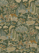 G P & J Baker HOME PARK ROYAL GREEN Wallpaper