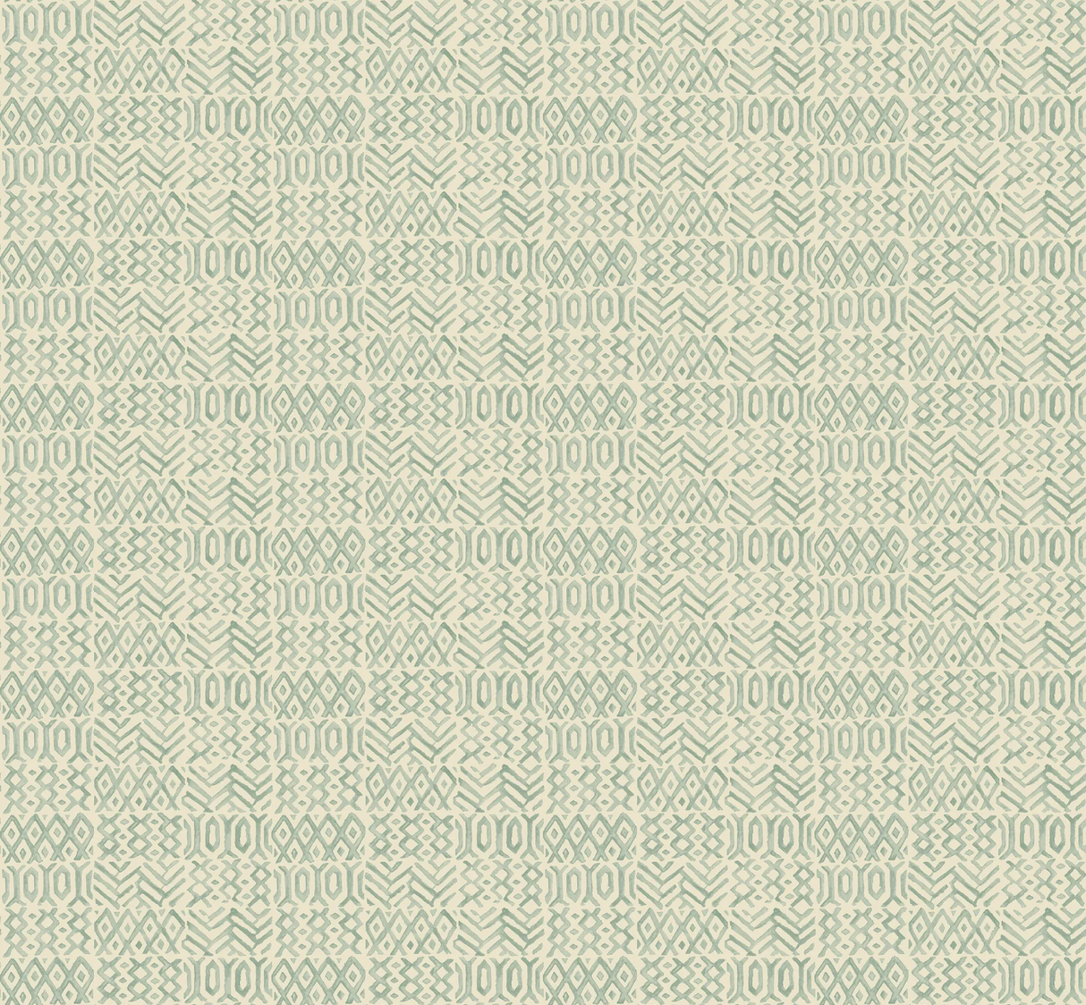 G P & J Baker CHIMNEYS AQUA Wallpaper