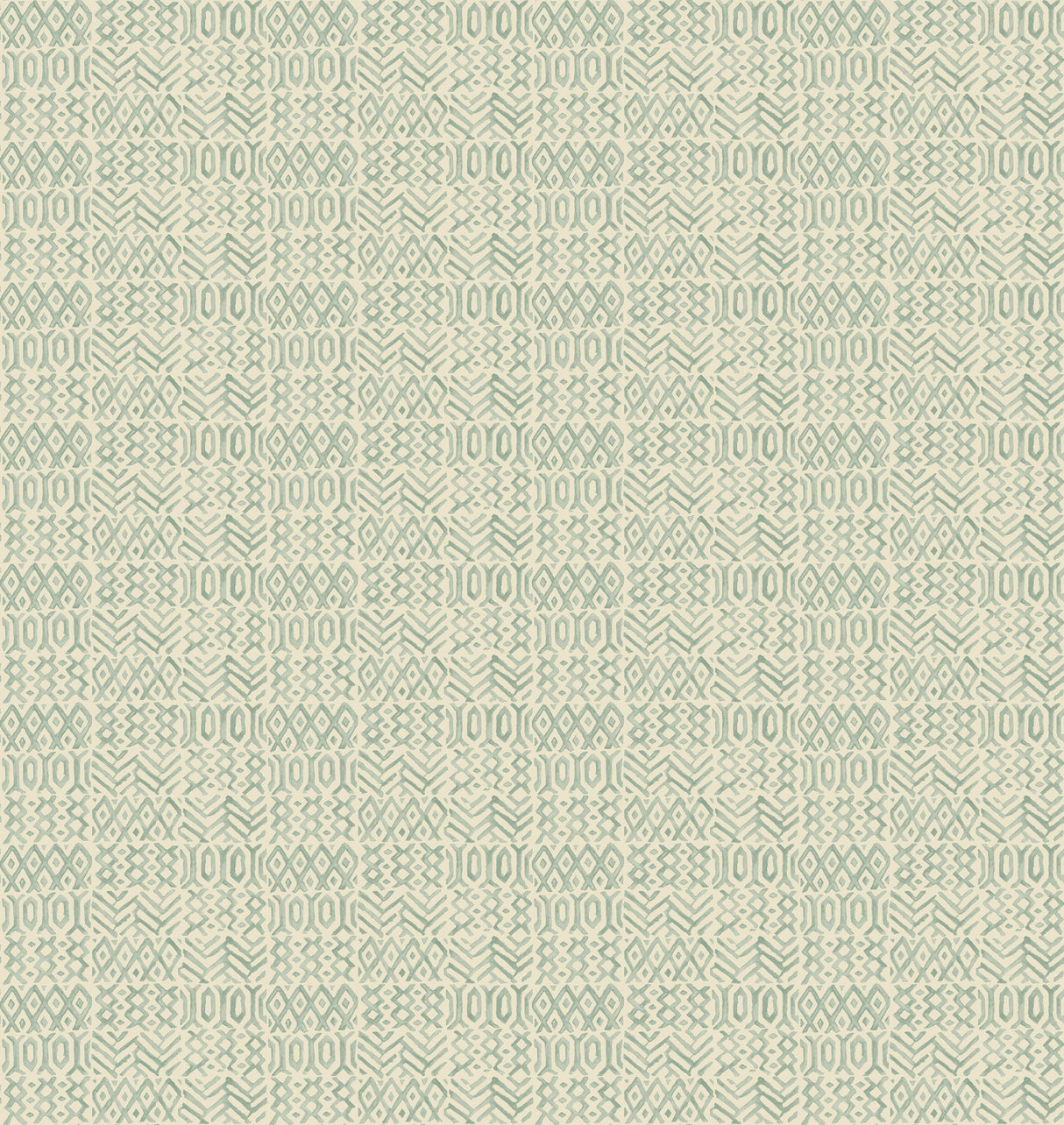 G P & J Baker CHIMNEYS AQUA Wallpaper