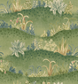 G P & J Baker GARDEN TAPESTRY ROYAL GREEN Wallpaper