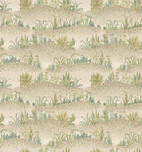 G P & J Baker GARDEN TAPESTRY SOFT BLUE/GREEN Wallpaper