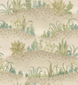 G P & J Baker GARDEN TAPESTRY SOFT BLUE/GREEN Wallpaper