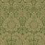 G P & J Baker QUEEN'S DAMASK ROYAL GREEN Wallpaper