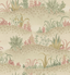G P & J Baker GARDEN TAPESTRY PINK/GREEN Wallpaper