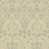 G P & J Baker QUEEN'S DAMASK AQUAMARINE Wallpaper