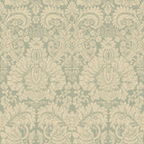 G P & J Baker QUEEN'S DAMASK AQUAMARINE Wallpaper