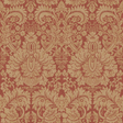 G P & J Baker QUEEN'S DAMASK OLD RED Wallpaper