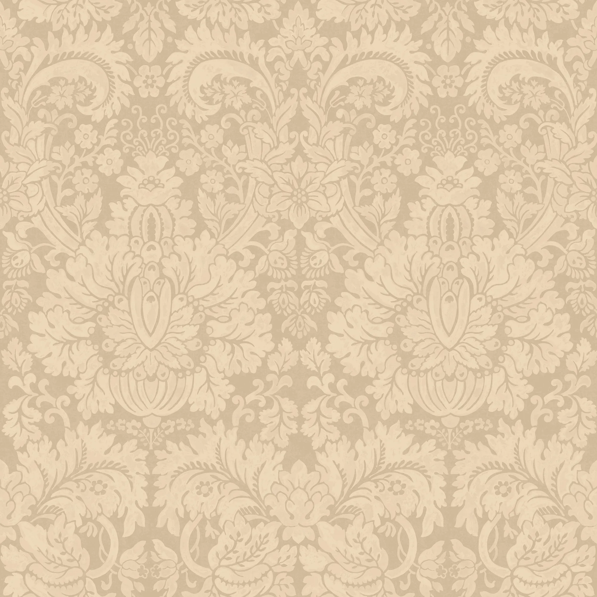 G P & J Baker QUEEN'S DAMASK MARBLE Wallpaper