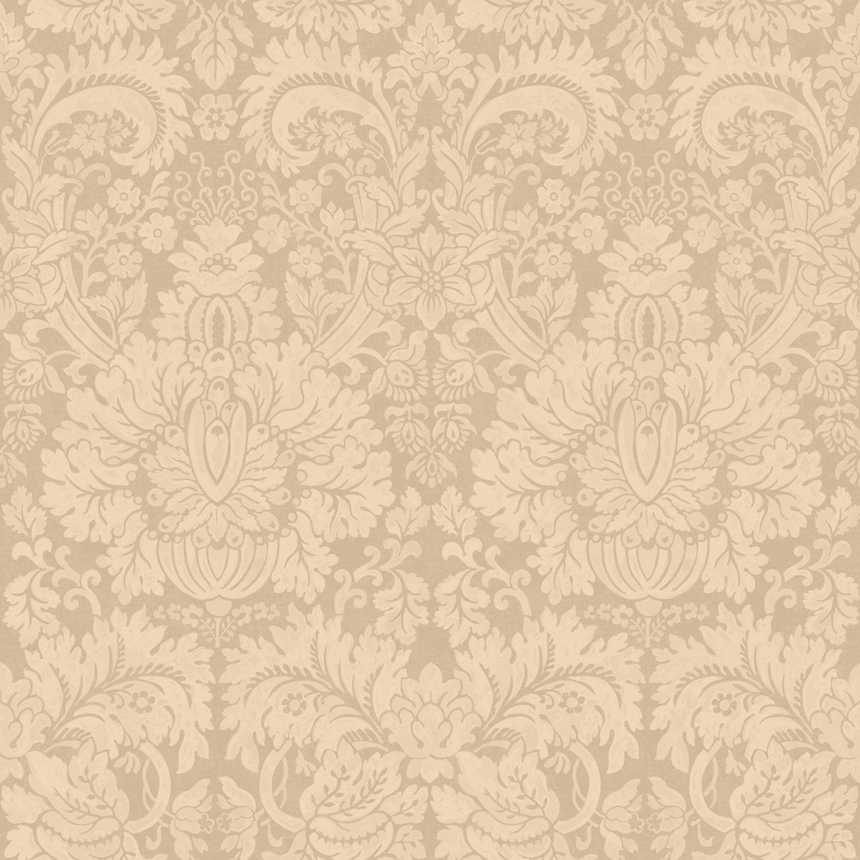 G P & J Baker QUEEN'S DAMASK MARBLE Wallpaper