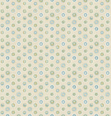 G P & J Baker COURT BUTTONS BLUE/GREEN Wallpaper