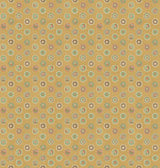 G P & J Baker COURT BUTTONS OCHRE Wallpaper