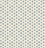 G P & J Baker COURT BUTTONS BLUE Wallpaper
