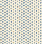 G P & J Baker COURT BUTTONS BLUE Wallpaper
