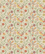 G P & J Baker ROYAL COURT RED/GREEN Wallpaper
