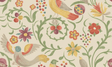 G P & J Baker ROYAL COURT RED/GREEN Wallpaper
