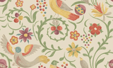 G P & J Baker ROYAL COURT RED/GREEN Wallpaper