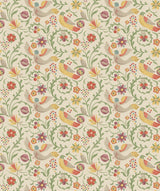 G P & J Baker ROYAL COURT RED/GREEN Wallpaper