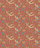 G P & J Baker ROYAL COURT RED Wallpaper