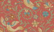 G P & J Baker ROYAL COURT RED Wallpaper