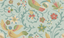 G P & J Baker ROYAL COURT AQUA Wallpaper