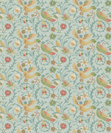 G P & J Baker ROYAL COURT AQUA Wallpaper