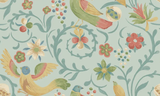 G P & J Baker ROYAL COURT AQUA Wallpaper