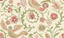 G P & J Baker ROYAL COURT PINK/GREEN Wallpaper