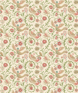 G P & J Baker ROYAL COURT PINK/GREEN Wallpaper