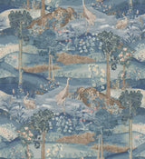 G P & J Baker PALACE TAPESTRY ROYAL BLUE Wallpaper