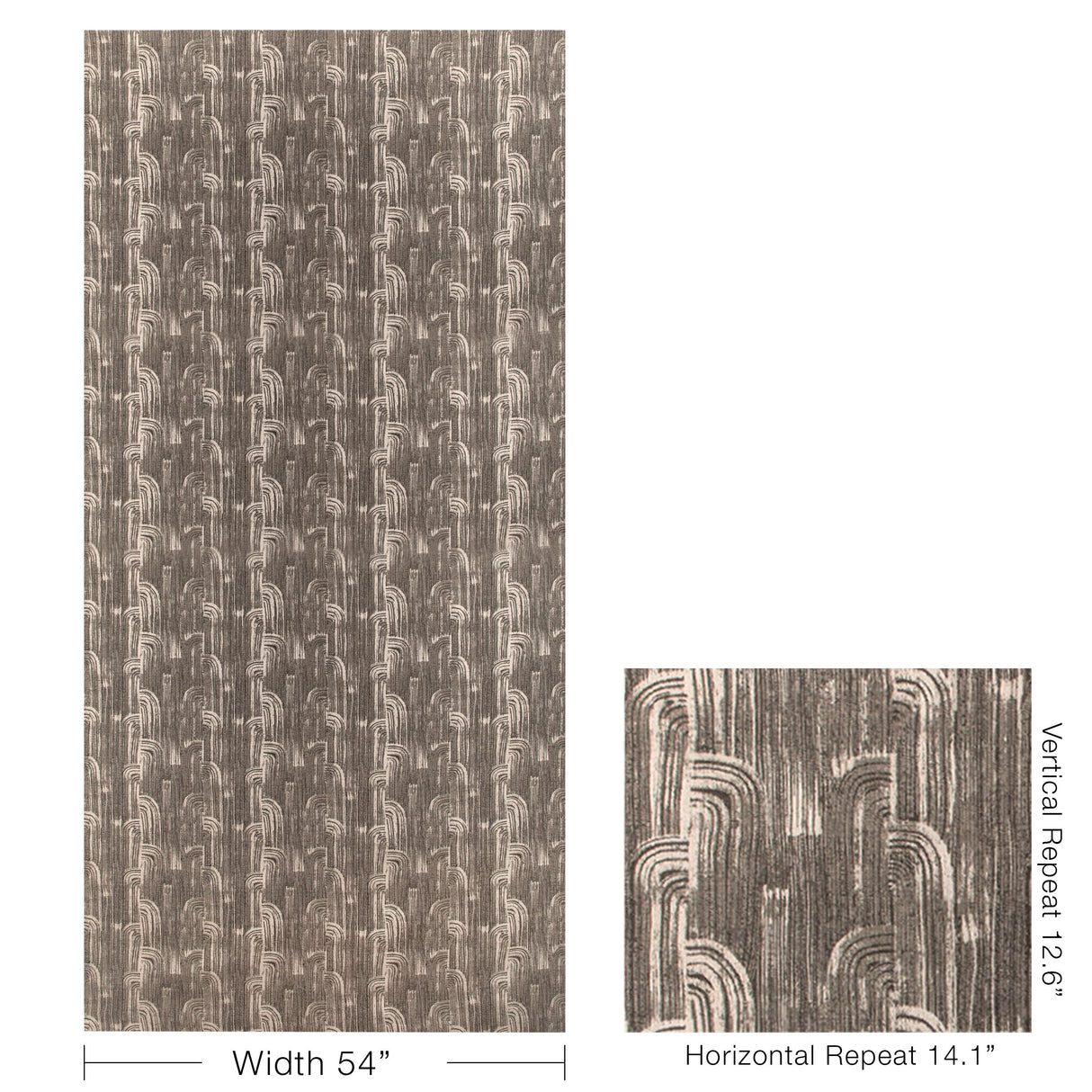 Lee Jofa CRESCENT WEAVE OBSIDIAN Upholstery Fabric