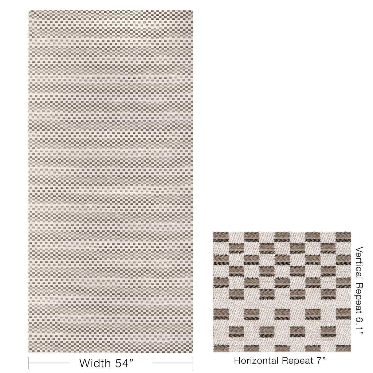 Lee Jofa SOLANO IVORY/EBONY Upholstery Fabric