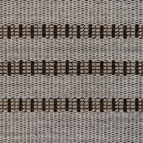 Lee Jofa FRINGE WEAVE BLACK/WHITE Upholstery Fabric