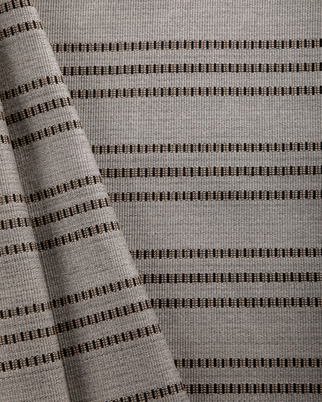 Lee Jofa FRINGE WEAVE BLACK/WHITE Upholstery Fabric