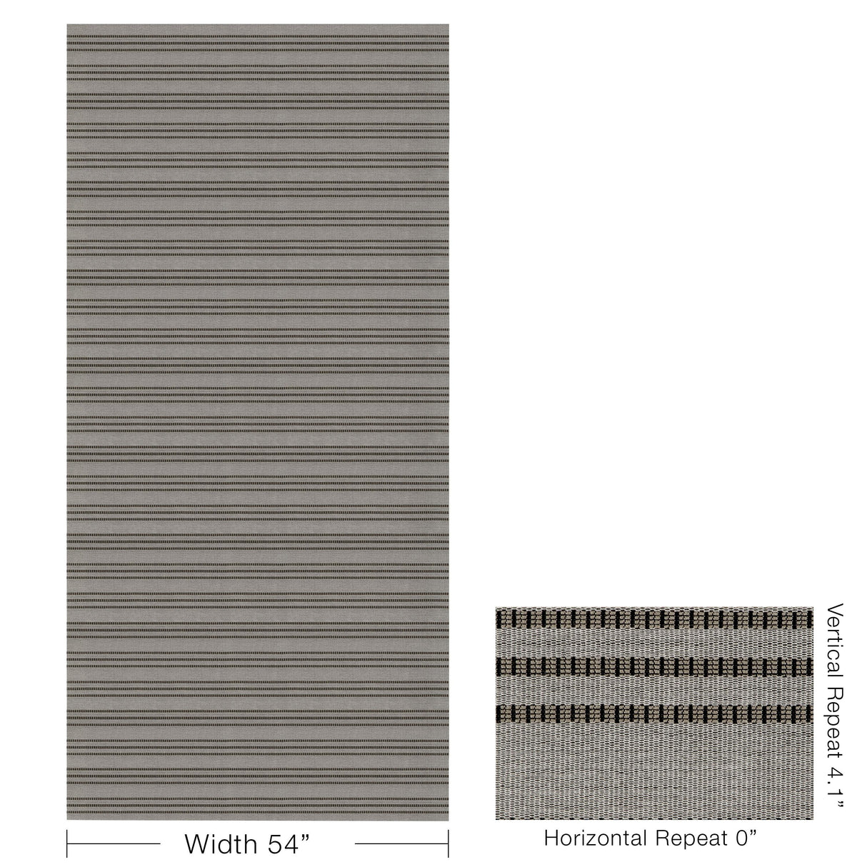 Lee Jofa FRINGE WEAVE BLACK/WHITE Upholstery Fabric