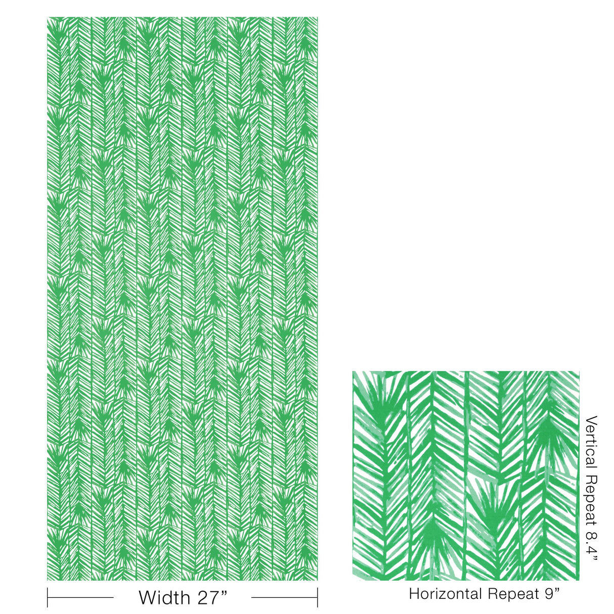 Lee Jofa COSTA VERDE WP GREEN Wallpaper