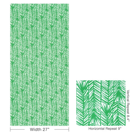 Lee Jofa COSTA VERDE WP GREEN Wallpaper