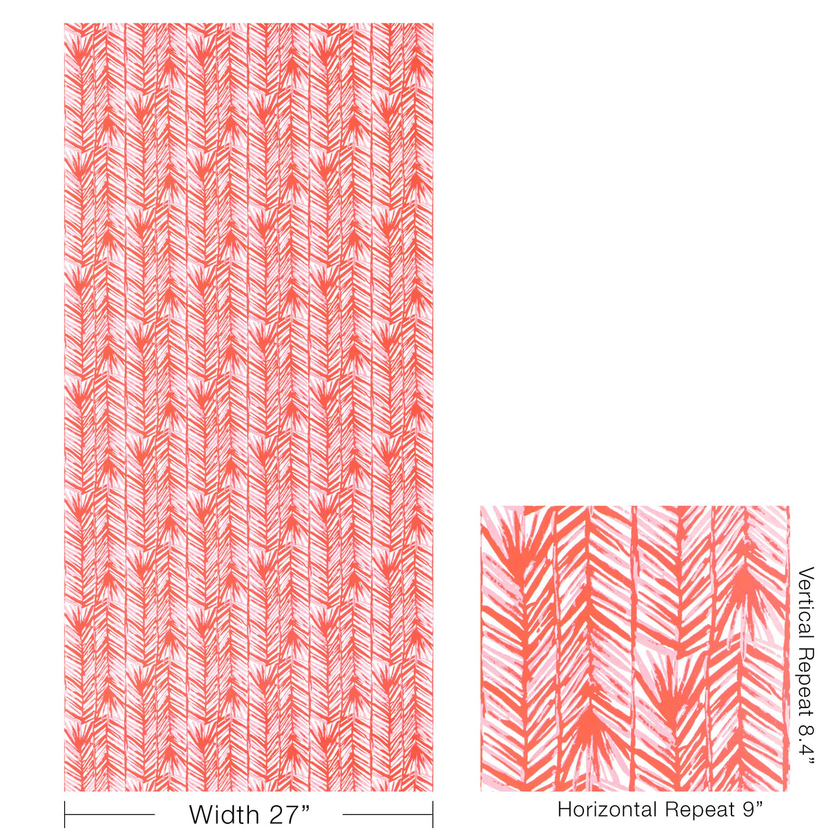 Lee Jofa COSTA VERDE WP CORAL Wallpaper