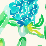 Lee Jofa ISLAND EXOTIC WP BLUE Wallpaper