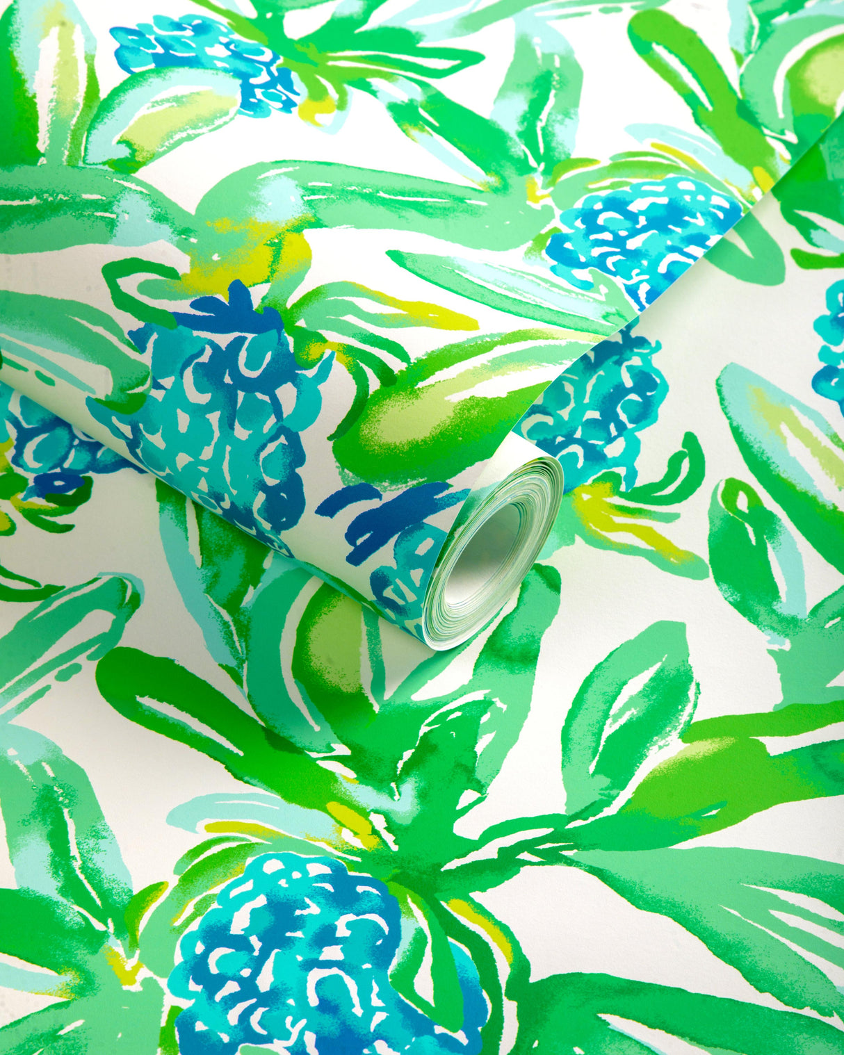 Lee Jofa ISLAND EXOTIC WP BLUE Wallpaper