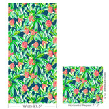 Lee Jofa ISLAND EXOTIC WP NAVY Wallpaper
