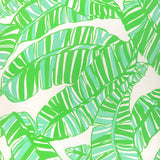 Lee Jofa GO BANANAS WP WHITE/GREEN Wallpaper