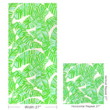 Lee Jofa GO BANANAS WP WHITE/GREEN Wallpaper