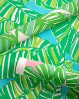 Lee Jofa GO BANANAS WP WHITE/GREEN Wallpaper