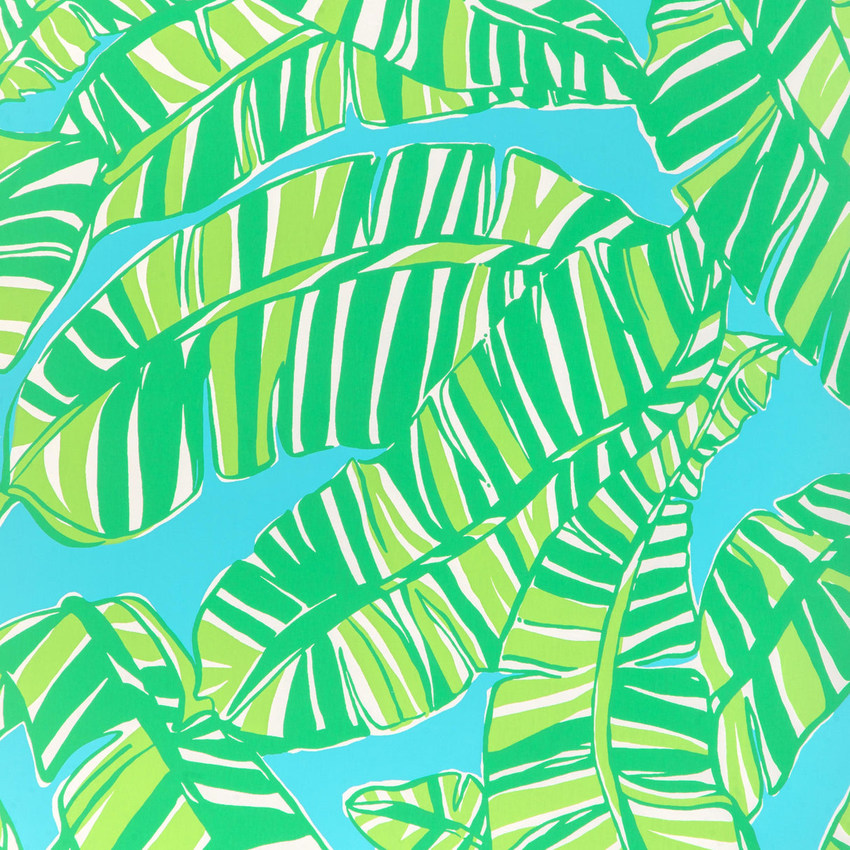 Lee Jofa GO BANANAS WP SEA/GREEN Wallpaper