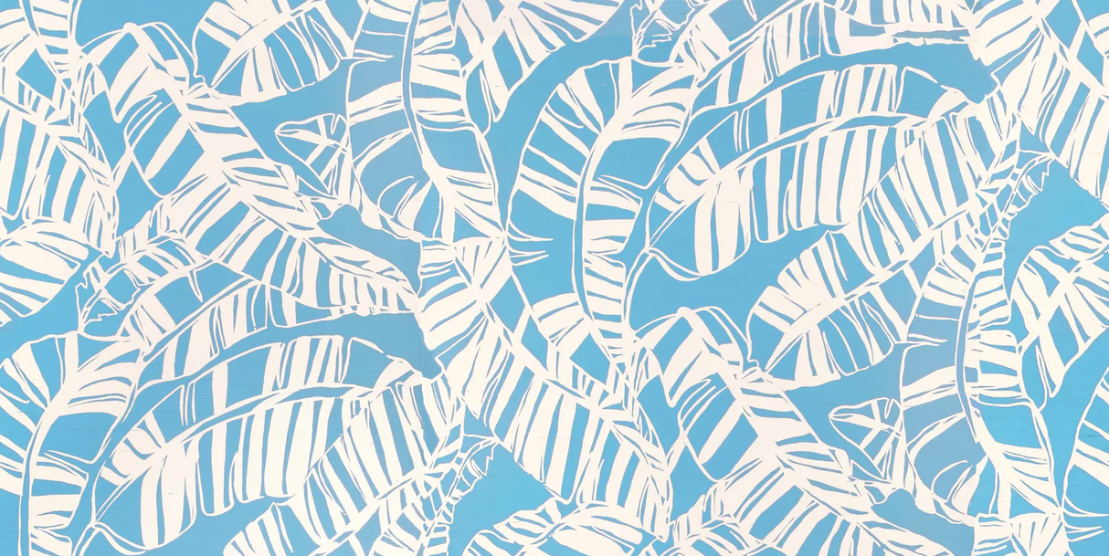 Lee Jofa JUST BANANAS GC BLUE Wallpaper