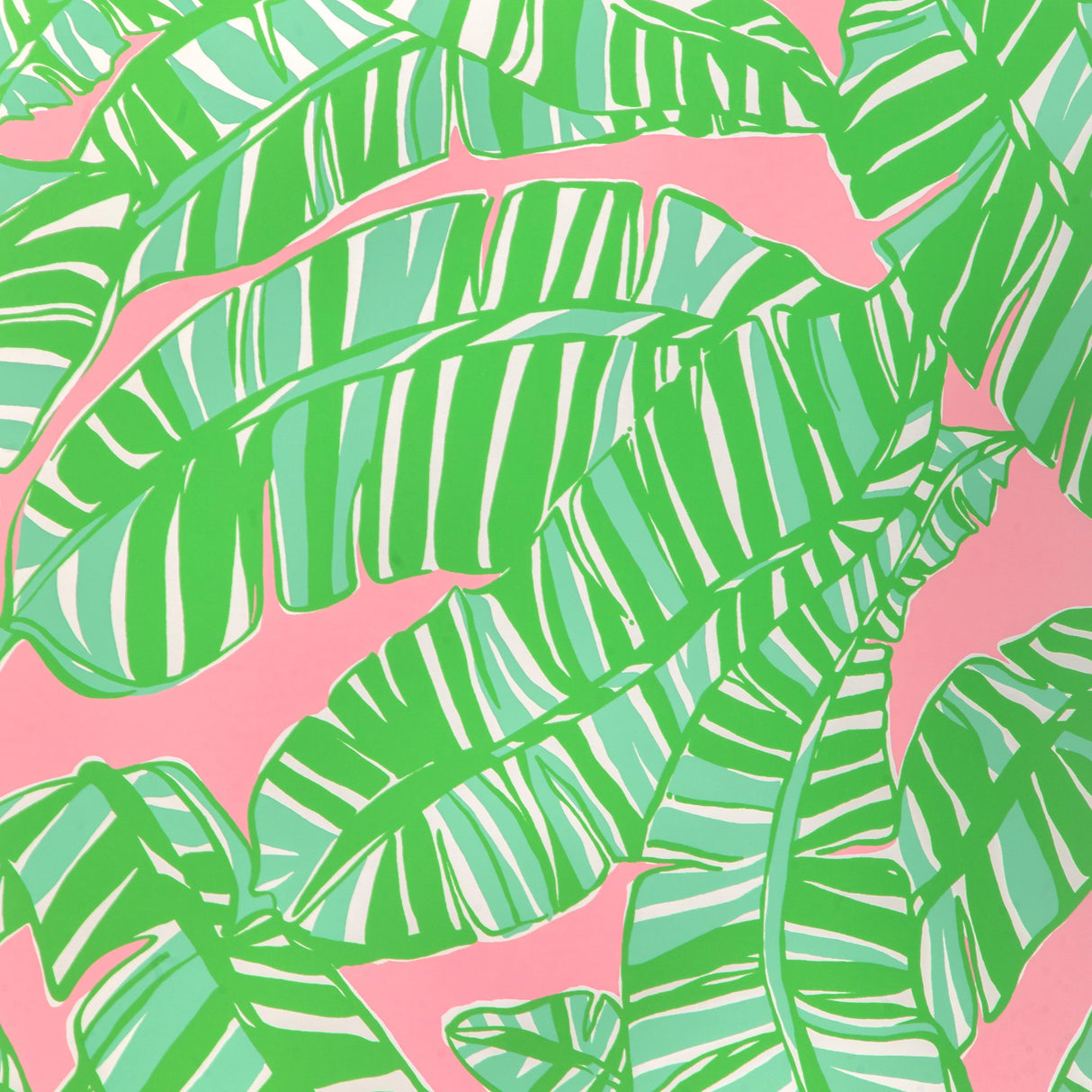 Lee Jofa GO BANANAS WP PINK/GREEN Wallpaper