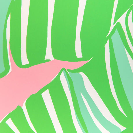 Lee Jofa GO BANANAS WP PINK/GREEN Wallpaper